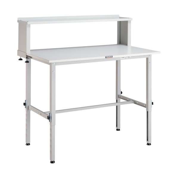 ※法人専用品※トラスコ(TRUSCO) AEM型高さ調節作業台 900×600 上棚付 ホワイト AEM-0960YURB W AEM-0960YURB W 1個 28,925円