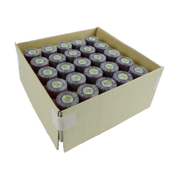 トラスコ まとめ買い下げ翼箔40×25×軸径6120＃50個入 65 x 40 x 40 粍 UF4025-120-50P 1個 DIY・工具-花・ガーデン・DIY-電動・エア工具用アクセサリー