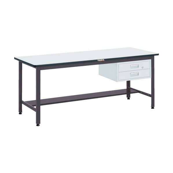 ※法人専用品※トラスコ ＡＥＷＳ型御役目台９００Ｘ６００ＸＨ７４０２段引出付 AEWS-0960F2 1点