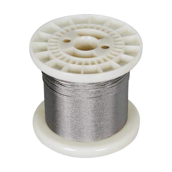 トラスコ ステンレスワイヤロープΦ１．０ｍｍＸ２００ｍ CWS-1S200 1｜DIY FACTORY ONLINE SHOP
