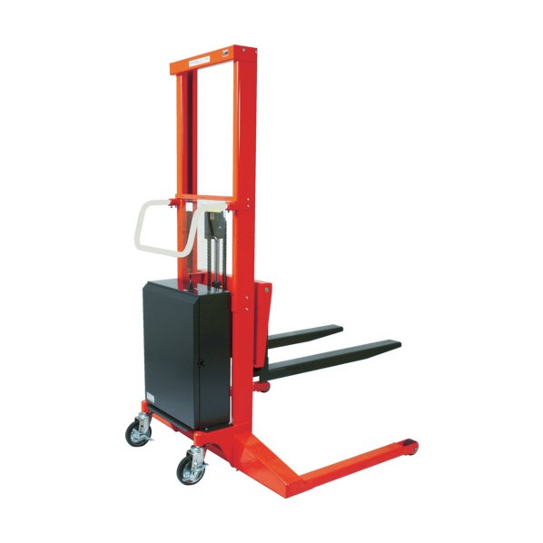 ※法人専用品※トラスコ(TRUSCO) コゾウリフター 電動油圧式 400kg フォーク高2200 幅広タイプ BEN-D400W-22STW 0|DIY FACTORY ONLINE SHOP