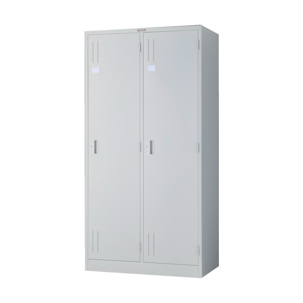 スタンダードロッカー 2人用ワイド オフホワイト 900X515XH1790 WL27W 1点