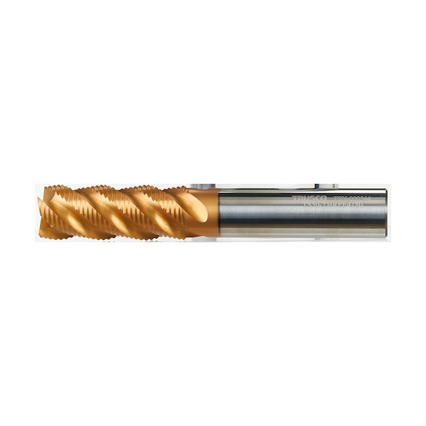 トラスコ(TRUSCO) 高能率粗加工用ラフィングエンドミル(ねじれ角45°)18.0 TS50-THRFE4180 1本
