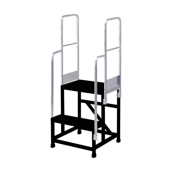 トラスコ 両側手すり WTDB2-5660,WTDBC2-5660,WTDB2-6660,WTDBC2-6660用 WTDB2-RT60 1セット|DIY FACTORY ONLINE SHOP