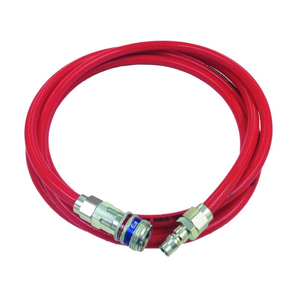 セインジャパン 引っ切り無い導管一揃いの道具 赤 eSafeカップリング付 8x12 20M 19-958-9015 1個