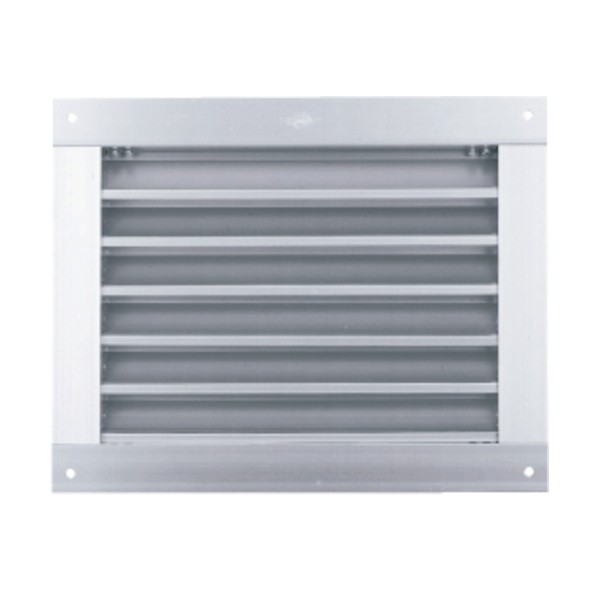 SAG-250x300（水切なし）標準角型ガラリ（水切なし） シルバー SAG-250X300HYOUZYUN