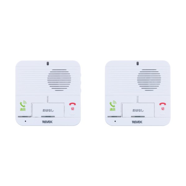 無線電話おはなしインターコム 屋内機おはなし名取り草付＋屋内機おはなし名取り草付 書き割り WT100MTMT WT100MTMT