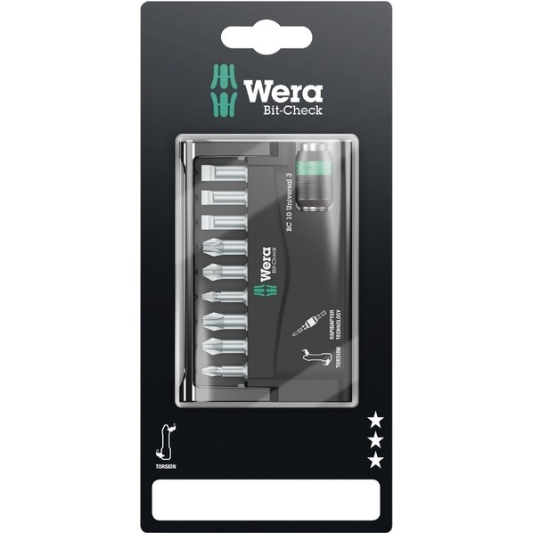 Wera Werkzeuge GmbH ビットセット 7点組 #3 SB 073410 1セット