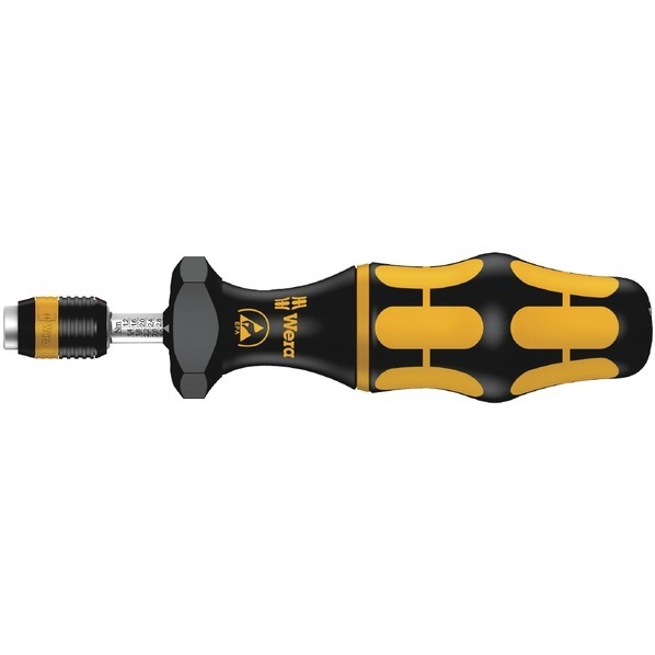 Wera Werkzeuge GmbH トルクドライバーESD/アジャスタブル トルク活動の領域0.1-0.34Nm 074780 1本