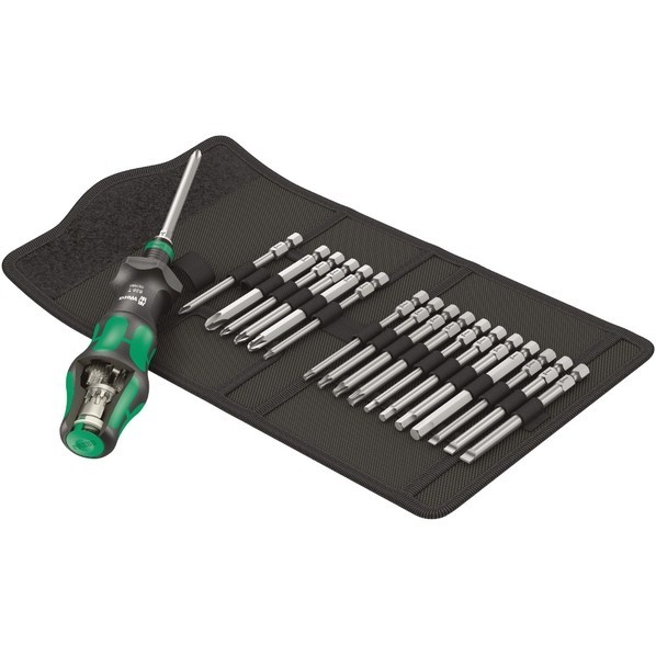 Wera Werkzeuge GmbH ターボギアドライバーセット 19点 057482 1書き割り