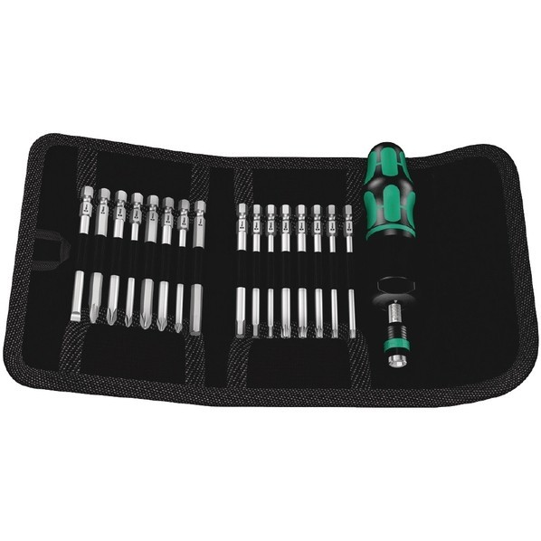 Wera Werkzeuge GmbH トルクドライバーセット 17点入 トルク活動の領域1.2-3.0Nm 059293 1組