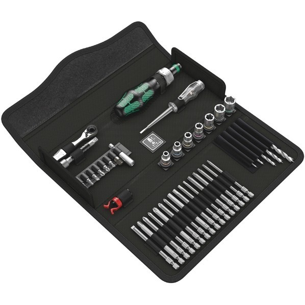 Wera Werkzeuge GmbH クラフトフォームコンパクト 木工用メンテナンスセット H1 41点 135939 1セット