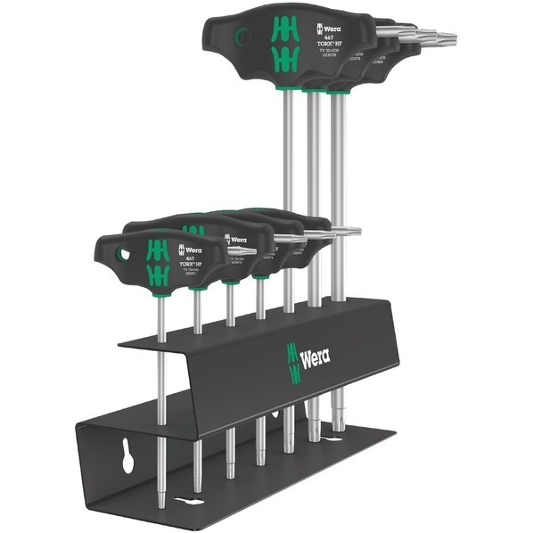 Wera Werkzeuge GmbH T型鍵書き割り TX 金属元素仕合わせ付 7本組 023456 1書き割り
