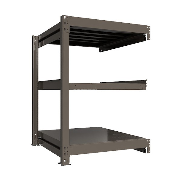 ※法人専用品※HIKARI製作所 重量ボルトレスラック 段荷重1000Kg H1200&times;W900&times;D900 天地3段 連結グレー TH1000-439R3 1点｜DIY FACTORY ONLINE SHOP