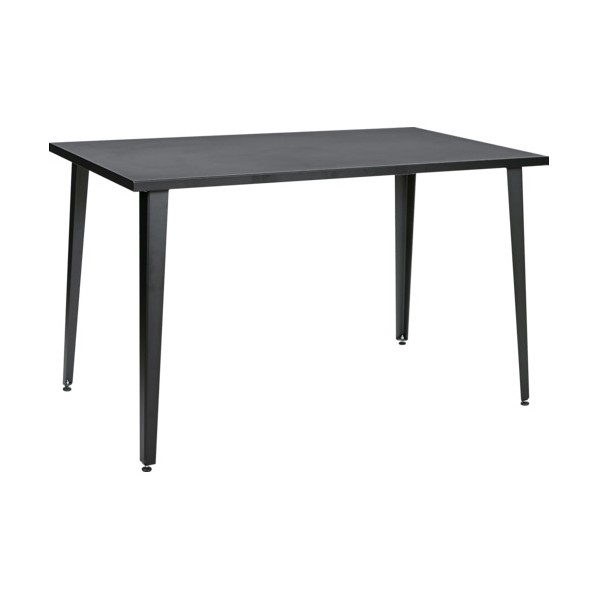 光 超軽さ軽銀勉強机 1200x700x720 黒いこと ULAD1270BK 1点