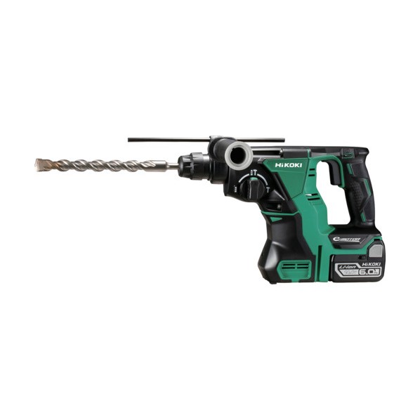 HiKOKI(ハイコーキ) 14.4V コードレスロータリハンマドリル 本体のみ アグレッシブグリーン DH14DBL(NN) 1