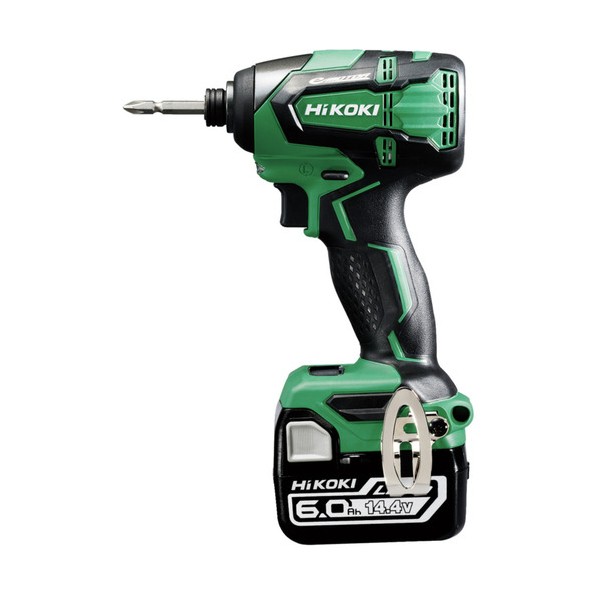 HiKOKI(ハイコーキ) WH14DB(2YC) 14.4V コードレスインパクトドライバ アグレッシブグリーン 1台