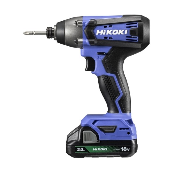 HiKOKI(ハイコーキ) FWH18DF (2BG) 18V コードレス インパクトドライバ 高トルクタイプ 乾電池×2個 申し受ける器 容れもの付 1台
