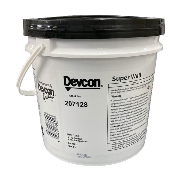 耐摩耗補修剤 スーパーウォール 10kg （DV11490） DV207128 1S