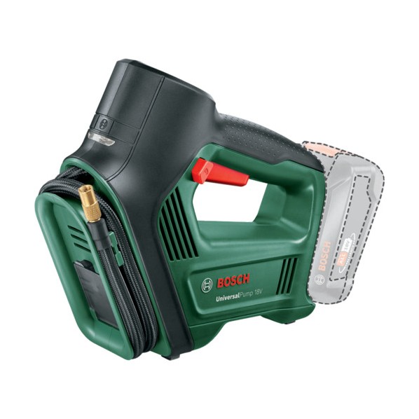 ボッシュ 18Vコードレスエアポンプ 本体のみ 235&times;205&times;75mm グリーン UPUMP118H 1台｜DIY FACTORY ONLINE SHOP