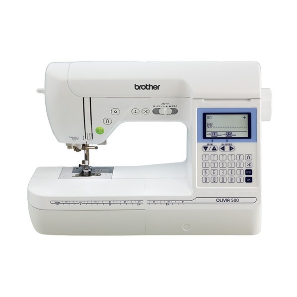 身寄り用ミシン オリビア500 白いこと 44.4×24.0×30.0 CPH5301 1点