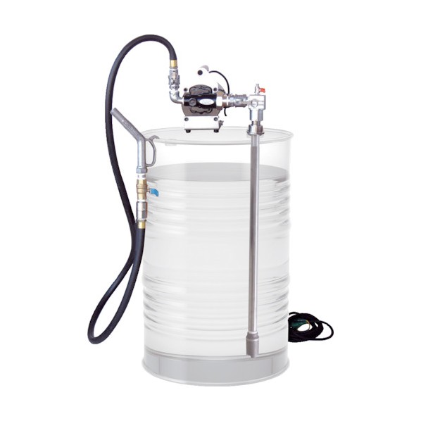 アクアシステム 高粘度油絵の具電動ドラム缶用揚水機(100V) 油絵の具 油 EVD-100