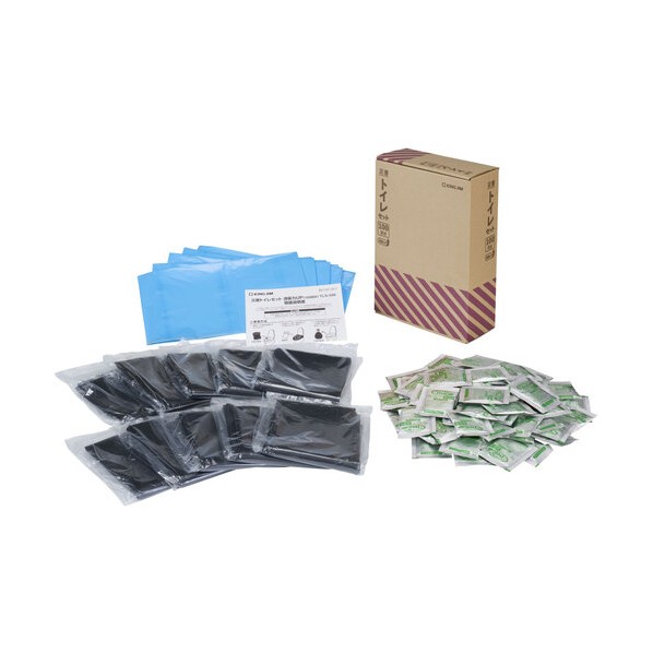災害トイレセット 消臭力UP 100回分 TLS-500|DIY FACTORY ONLINE SHOP