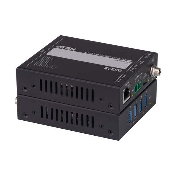 4界面USB 3．2 Gen 1 Cat 6Aエクステンダー UCE33100