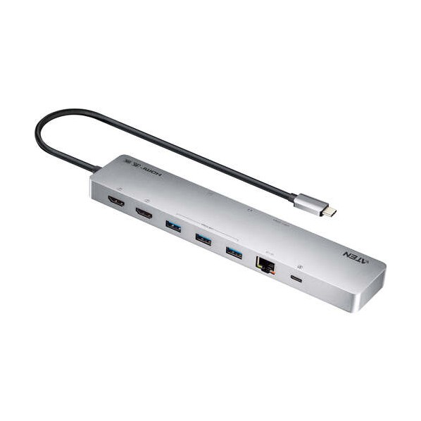 11-インチ-1 USB-C マルチポート 縛ステイション 100Wワット数通り手形スルー相応う  UH3240