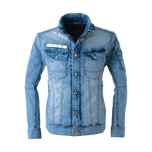 冷感デニムワークジャケット シンプルC．B． L 7450-80-L 6,068円