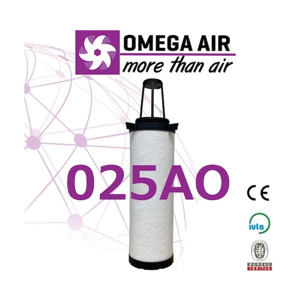 OMEGA AIR製 ドムニクハンター互換エレメント 025AO ODHE 025 AO/XM