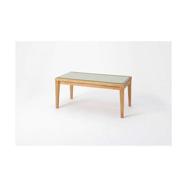 ※法人専用品※大島屋 畳天然木ベンチ ナチュラル 樹脂製座面 W100&times;D50&times;H45cm ナチュラル 339722 0｜DIY FACTORY ONLINE SHOP