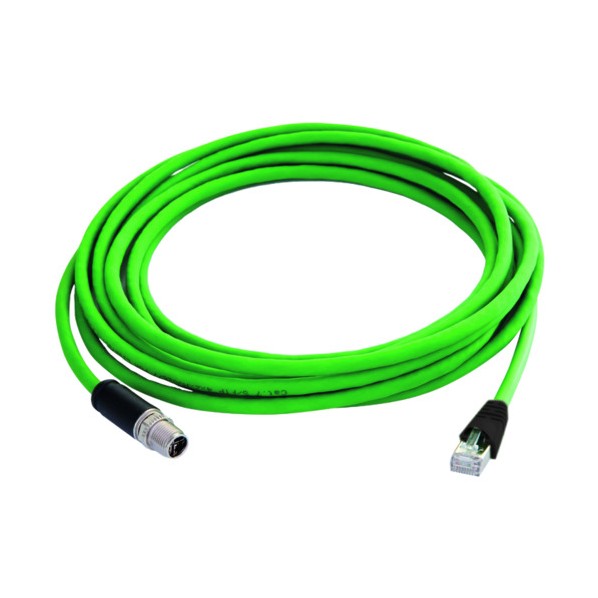 LANケーブル L80104A0000（STX S/FTP patch cord M12-X（m）/RJ45 Cat．6A 7．5m PUR green） 緑 100017248