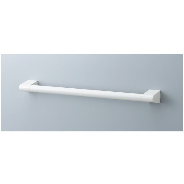 アクセサリーバー I型 ディンプルタイプ 456×76.4×φ30mm ホワイト NKF-510(400)/WA 1点