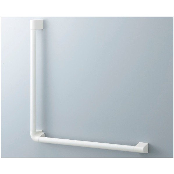 アクセサリーバーL型 ディンプルタイプ 554×76.4×554mm（φ30） ホワイト NKF-520(500X500)/WA 1点
