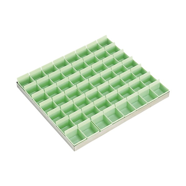 投薬トレー （56人用） 56人用 08244500 駒カラー:グリーン 0824450004 1個｜DIY FACTORY ONLINE SHOP