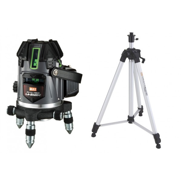 レーザー墨出器（本体＋三脚架） 天使の都市-502DG-T書き割り 1点