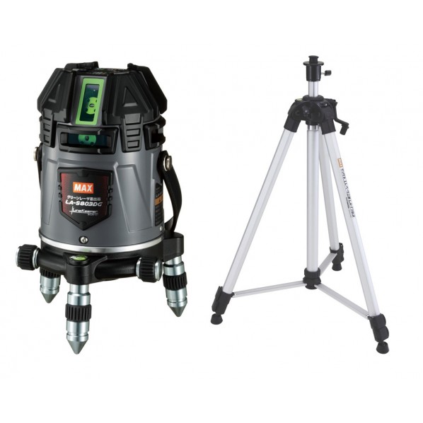 レーザ墨出器(本体+三脚) LA-S803DG-Tセット 1点|DIY FACTORY ONLINE SHOP