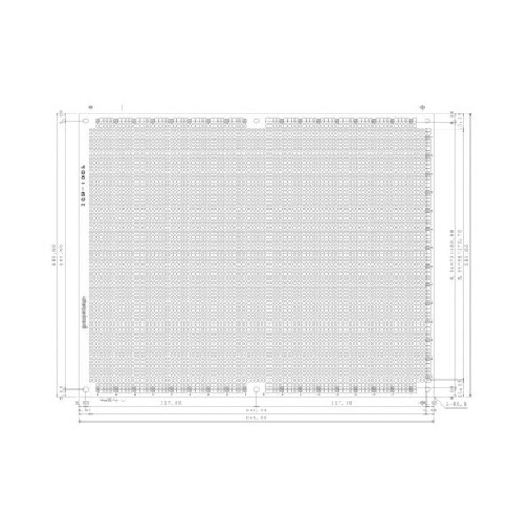 サンハヤト ユニバーサル基板 200×250×2mm ICB-500GH 1
