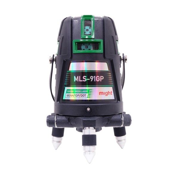 ダイレクトグリーンレーザー マイティライン本体（MLS-91GP）＋受光器（MK-404G）書き割り MLS-91GP-R 1S
