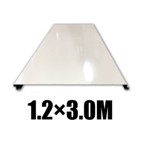 仮囲い鋼板フラット型 1．2X540-2．0M 440200700-DTT-WHT