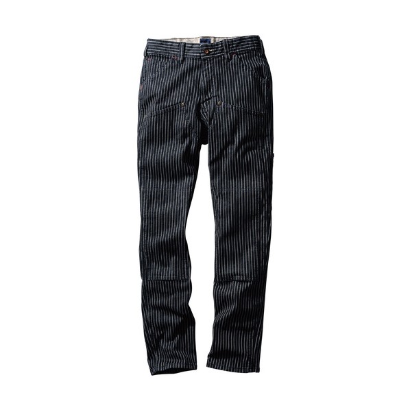 DanD 1472-08 カーゴパンツ（ノータック） ストライプ LL LL ストライプ 1472-08-910-LL