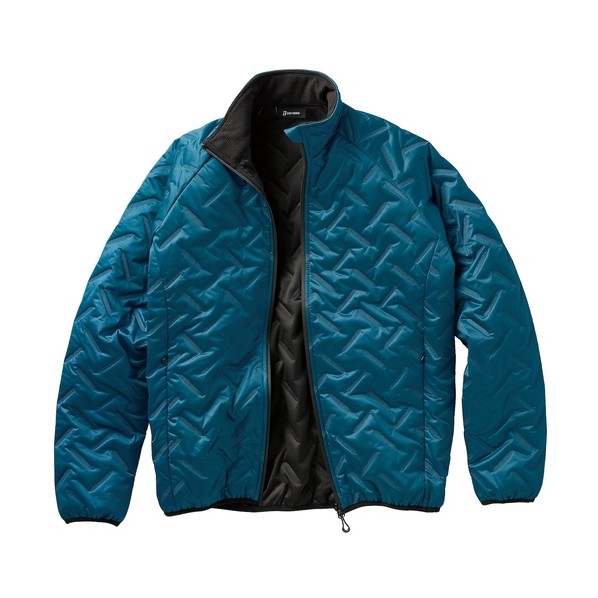 防風中綿ストレッチジャケット ブルーグレー L L ブルーグレー 54387-14-L