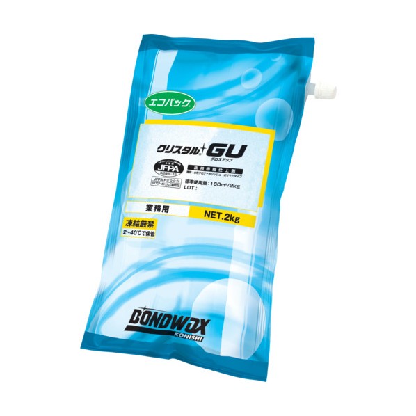 床用樹脂仕上剤 クリスタルGUエコパック/18kg 2kg×9袋入り 1511999418 1個