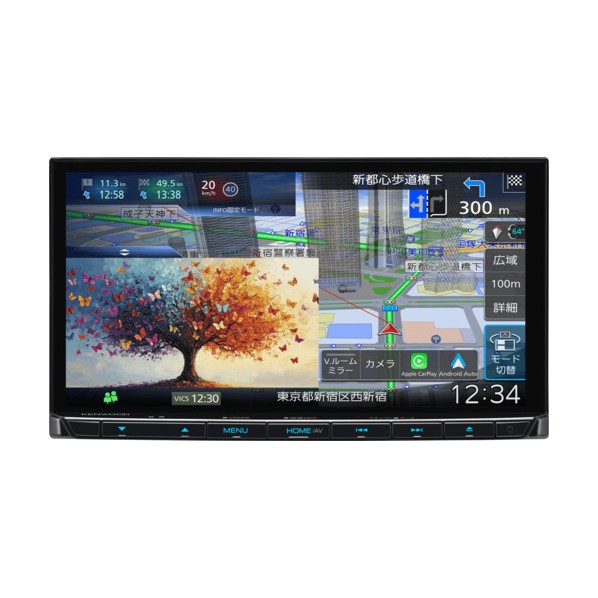 7V型180粍 ナビゲーション 彩速ナビ MDV-M712 地上デジタルTVラジオ受信機内蔵 ヴィデオディスク/USB/SD 固定ディスクダイアログボックス積み上げる 音吐取りまわし相応う MDV-M712