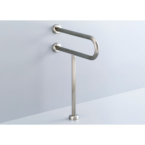 大便器用手すり(壁床固定式) ステンレスタイプ KF-525S70J 1点|DIY FACTORY ONLINE SHOP