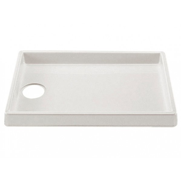 洗濯機パン (中央排水) 900&times;640&times;82mm ホワイト PF-9064C/NW1-BL 1点｜DIY FACTORY ONLINE SHOP