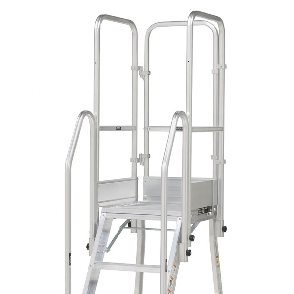 作業台オプション 階段両手すり天場三方 DWR-TE3AB11H 1PC|DIY FACTORY ONLINE SHOP