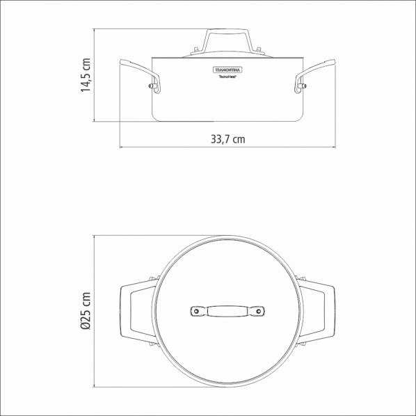 トラモンティーナ クﾞラーノ キャセロール 24cm 4.70l 62143/240 1個｜DIY FACTORY ONLINE SHOP
