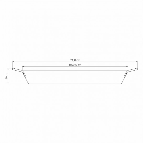 トラモンティーナ フﾟロフェッショナル ハﾟエリア鍋 60cm 20896/060 1個